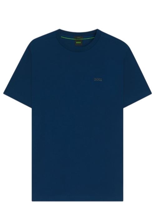 Stretch cotton T-shirt with logo BOSS | 50506373 TEE.421